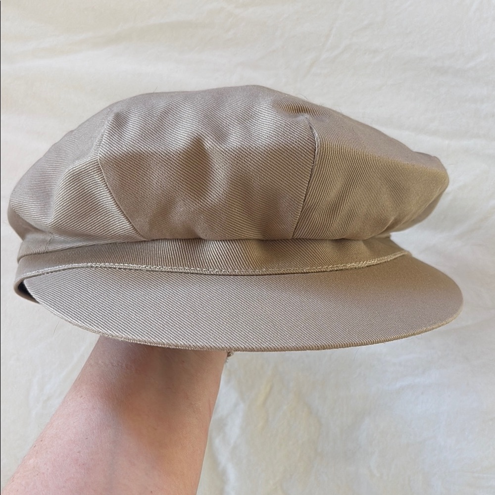 Burberry Camel Newspaper Boy Cap